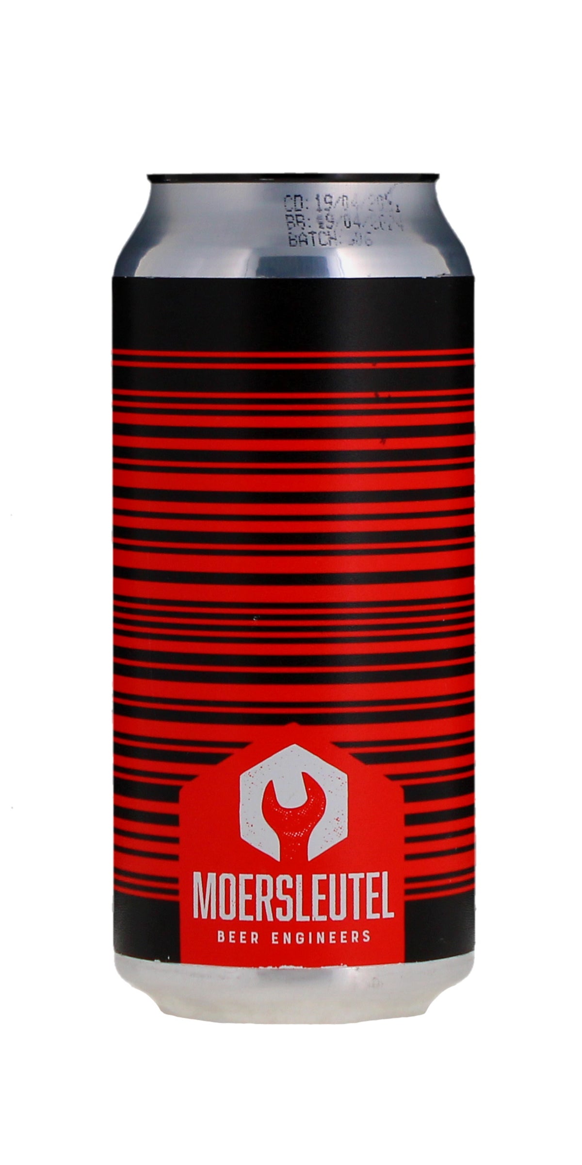 Moersleutel Barcode (Red Black) Barrel Aged Imperial Stout with Cacao Nibs and Vanilla 440ml Can 14%