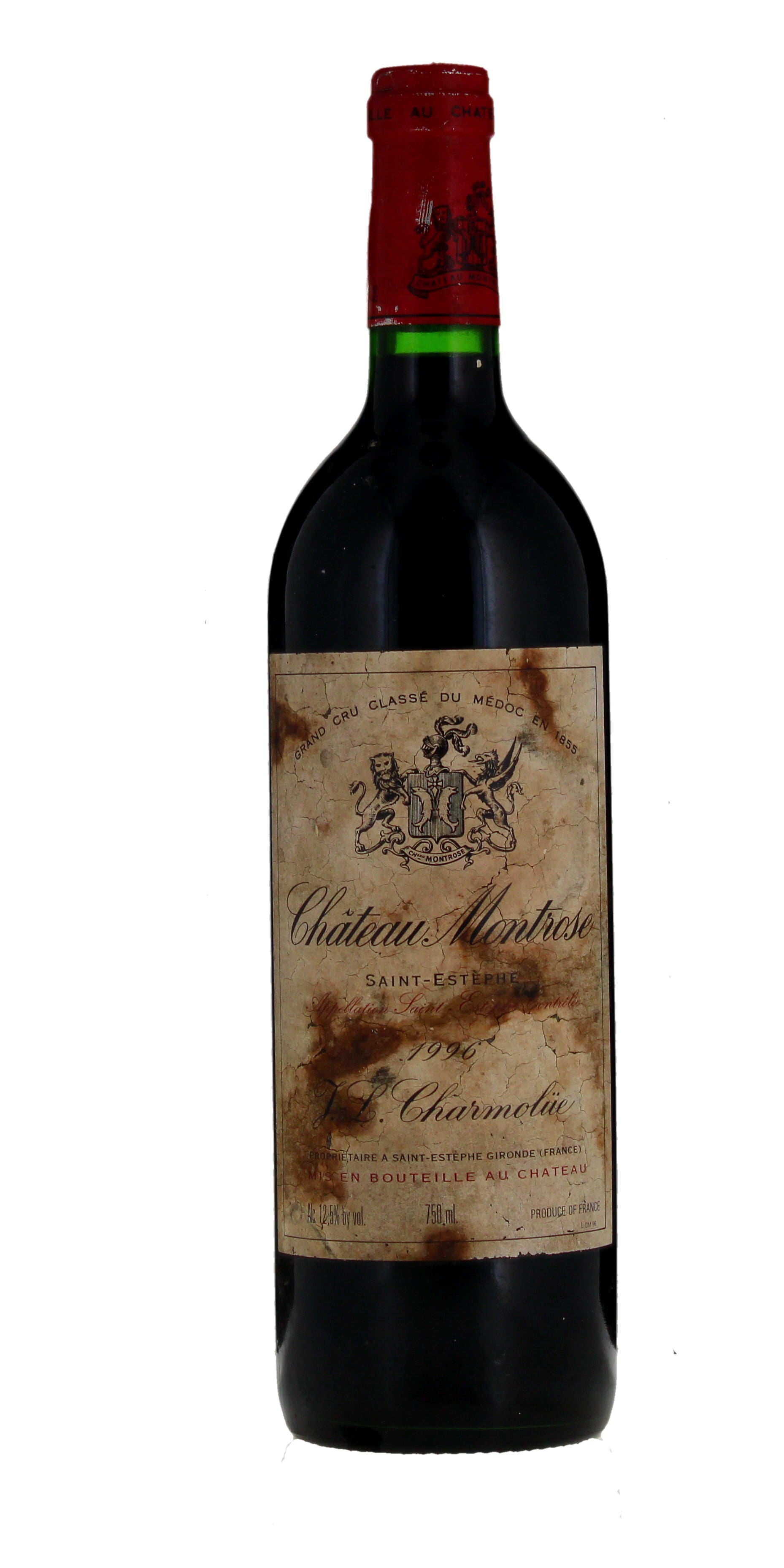 Montrose, St Estephe, 1996 (Damaged Label, Perfect Fill)