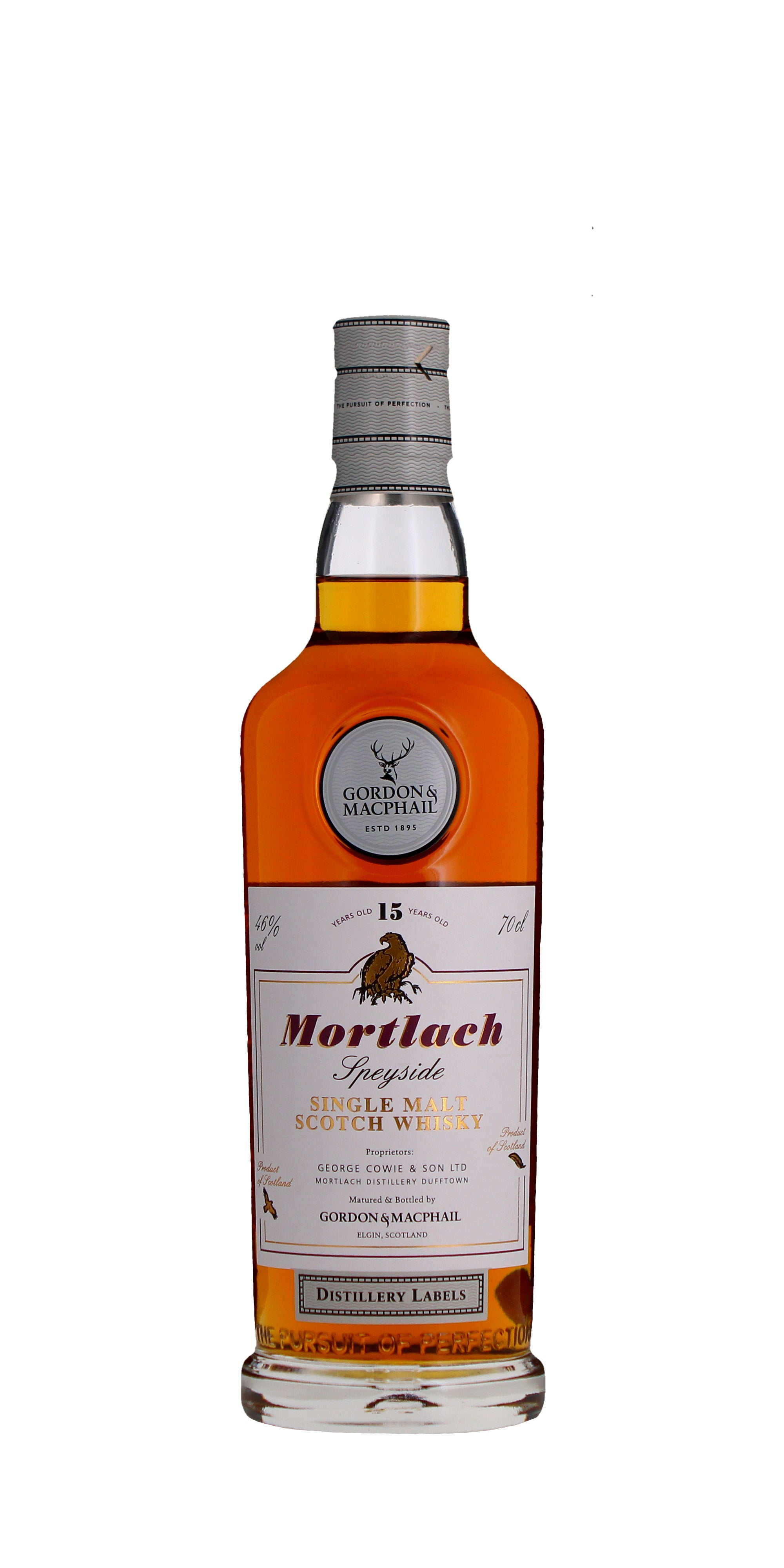 Gordon & MacPahil, Distillery Labels, Mortlach 15yr Speyside, 70cl