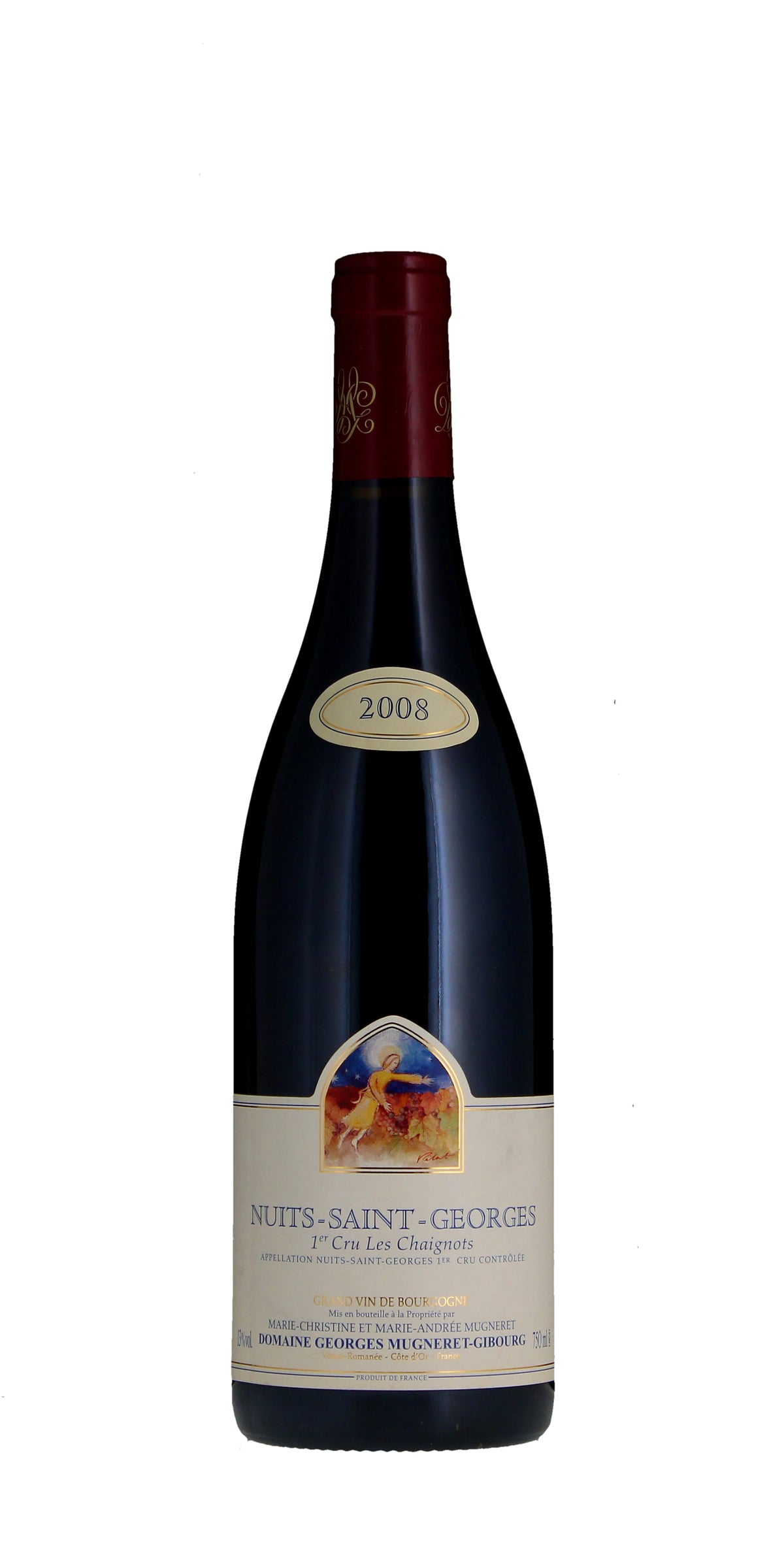 Mugneret Gibourg Nuits Saint Georges 1er Cru Les Chaignots 2008