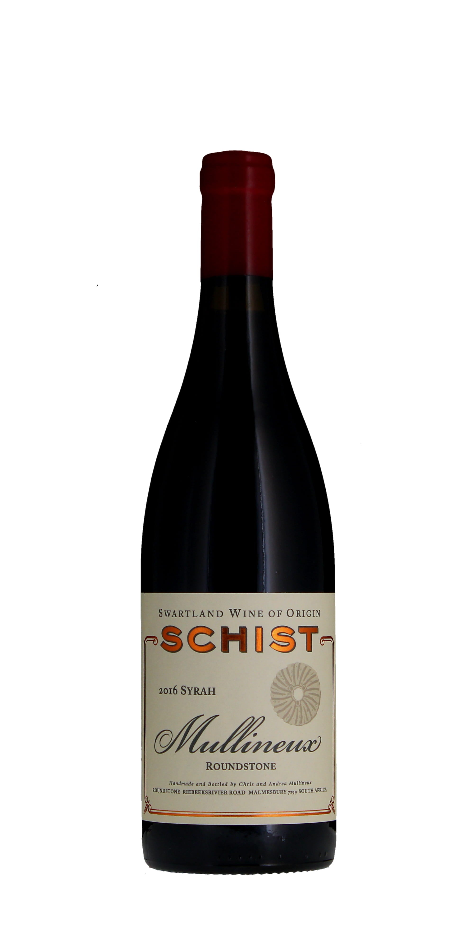 Mullineux Schist, Roundstone Syrah, Swartland 2016