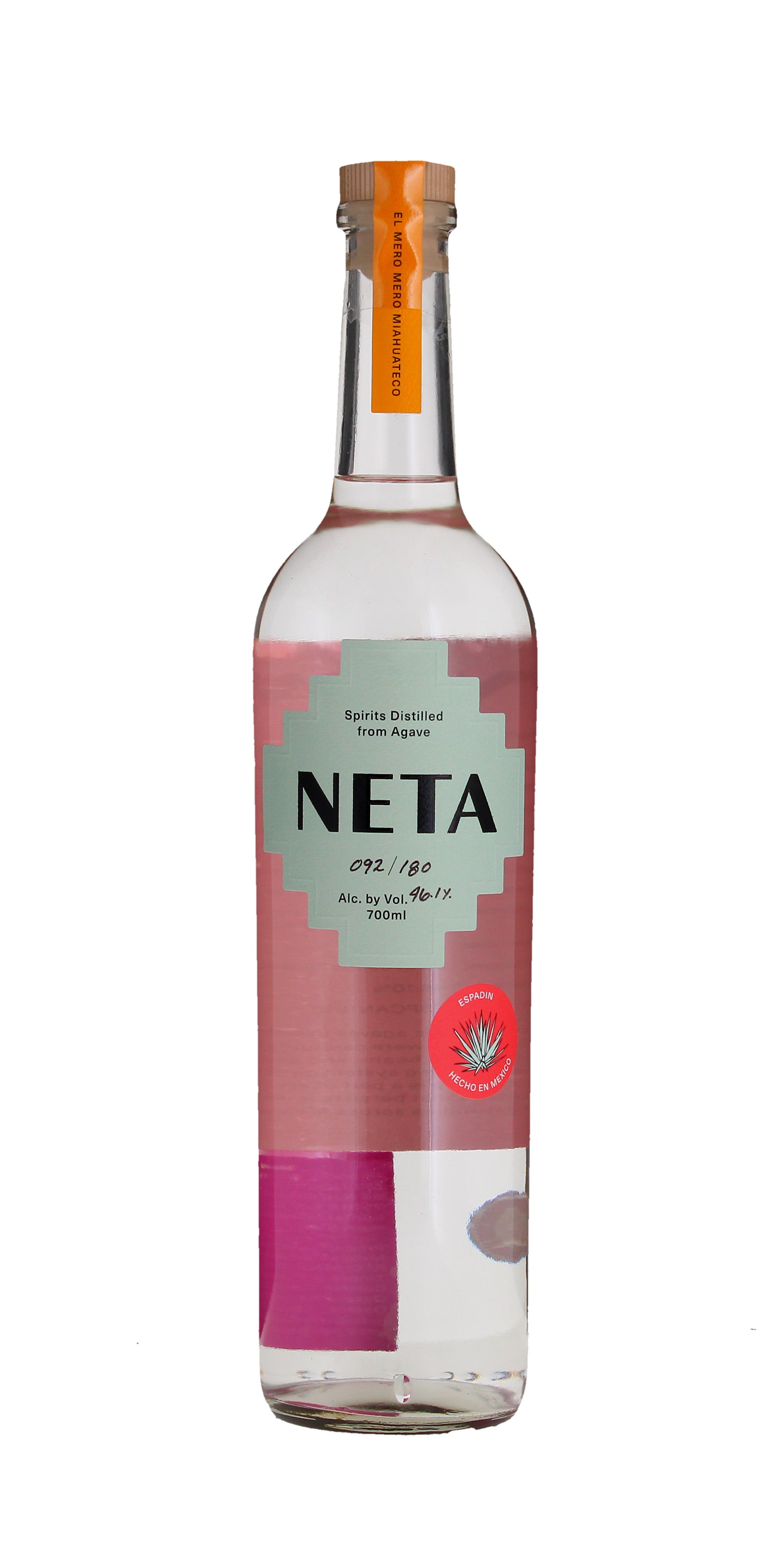 Neta Espadin Mezcal, Oaxaca, Mexico 70cl 49.5%
