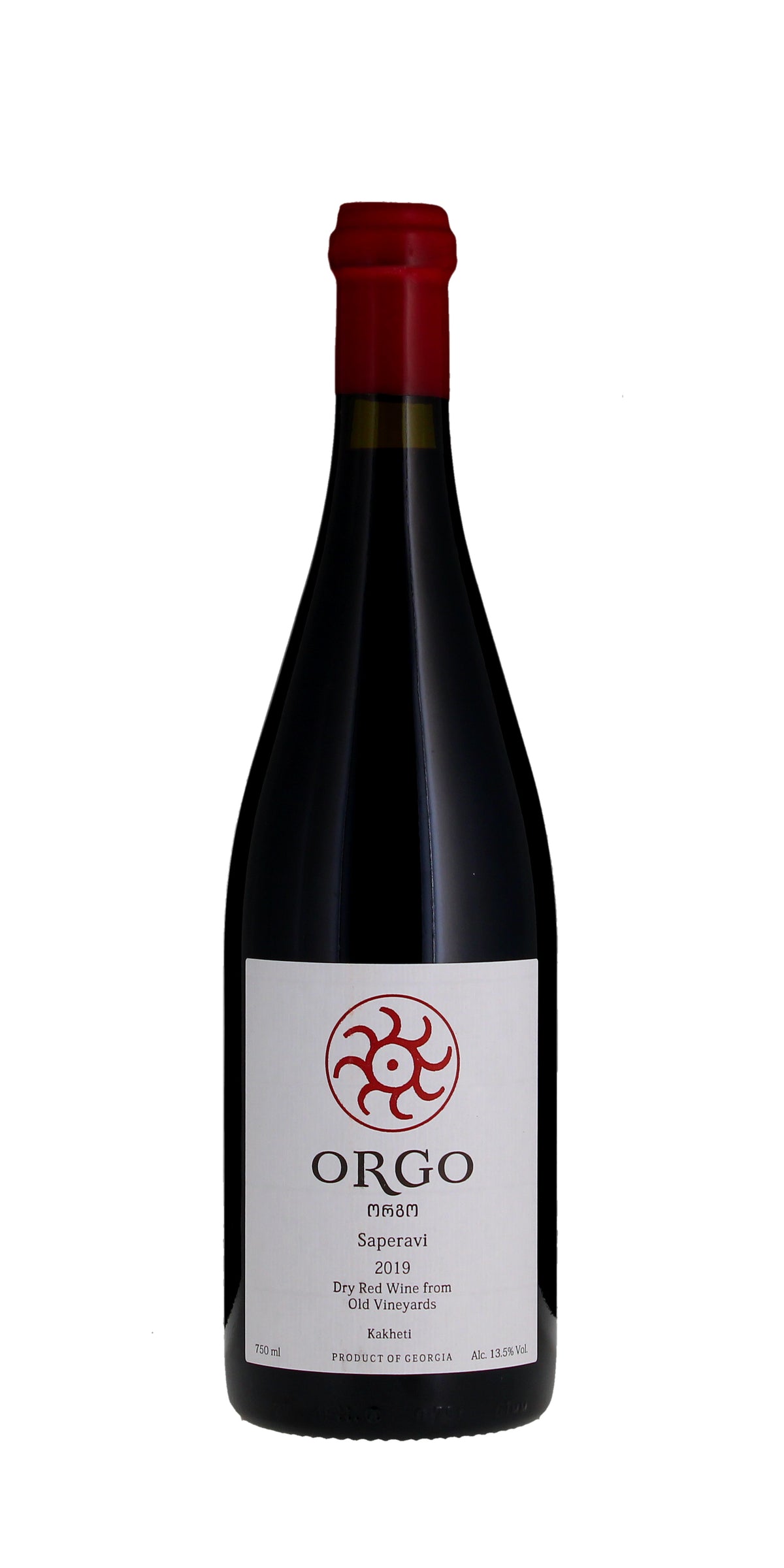 Orgo, Saperavi, Kakheti, 2019