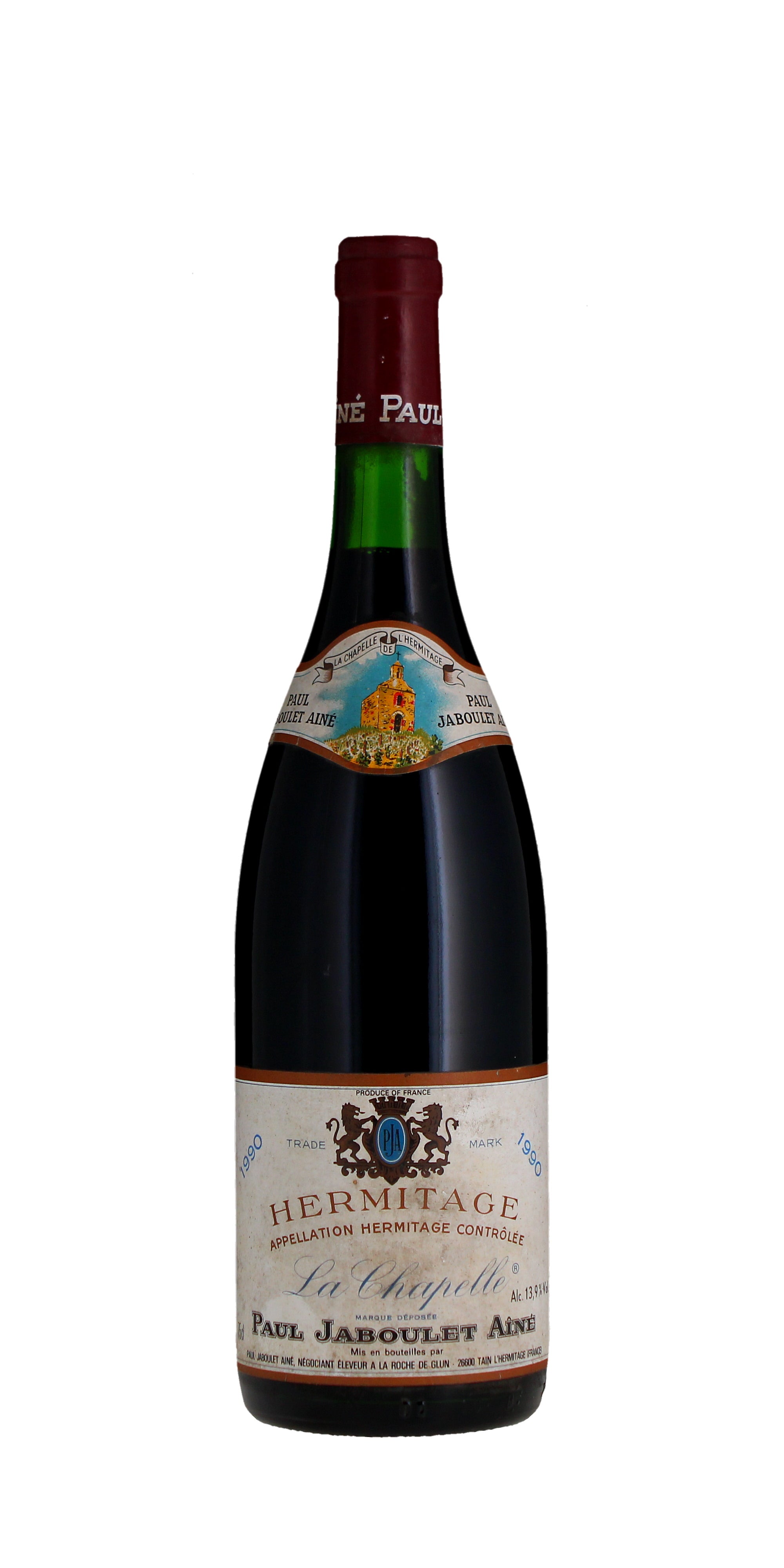 Paul Jaboulet Aine, Hermitage La Chapelle, Rhone Valley, France 1990