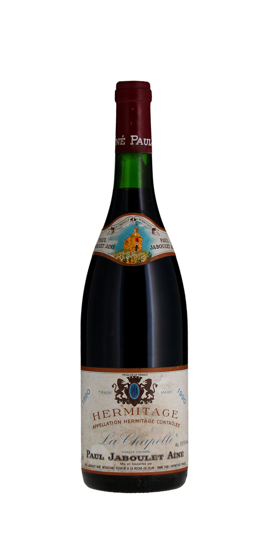 Paul Jaboulet Aine, Hermitage La Chapelle, Rhone Valley, France 1990