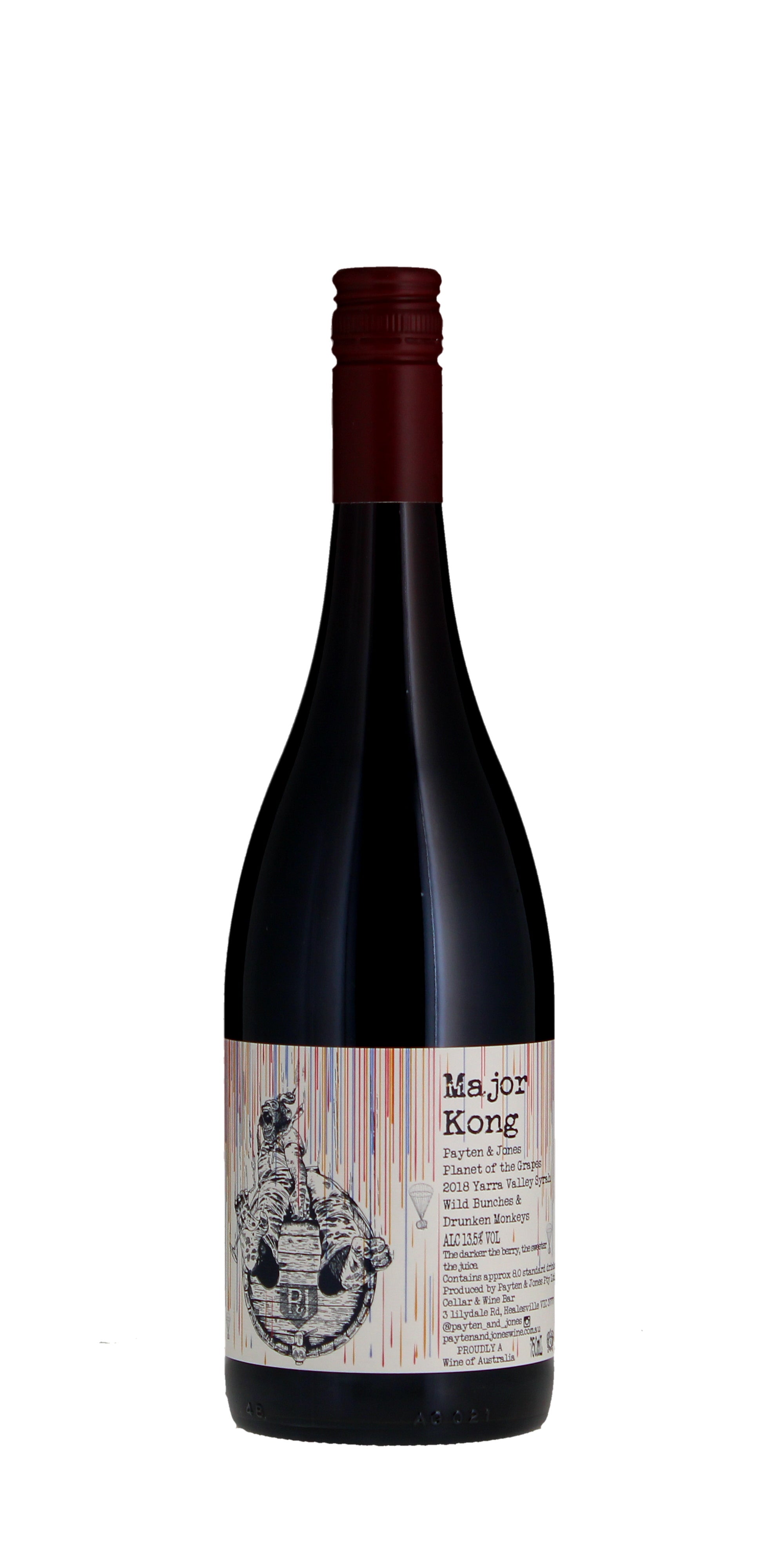 Payten & Jones 'Major Kong' Syrah, Yarra Valley 2018