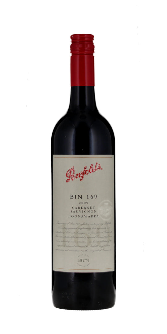 Penfolds Bin 169 Cabernet Sauvignon, Coonawarra, 2009
