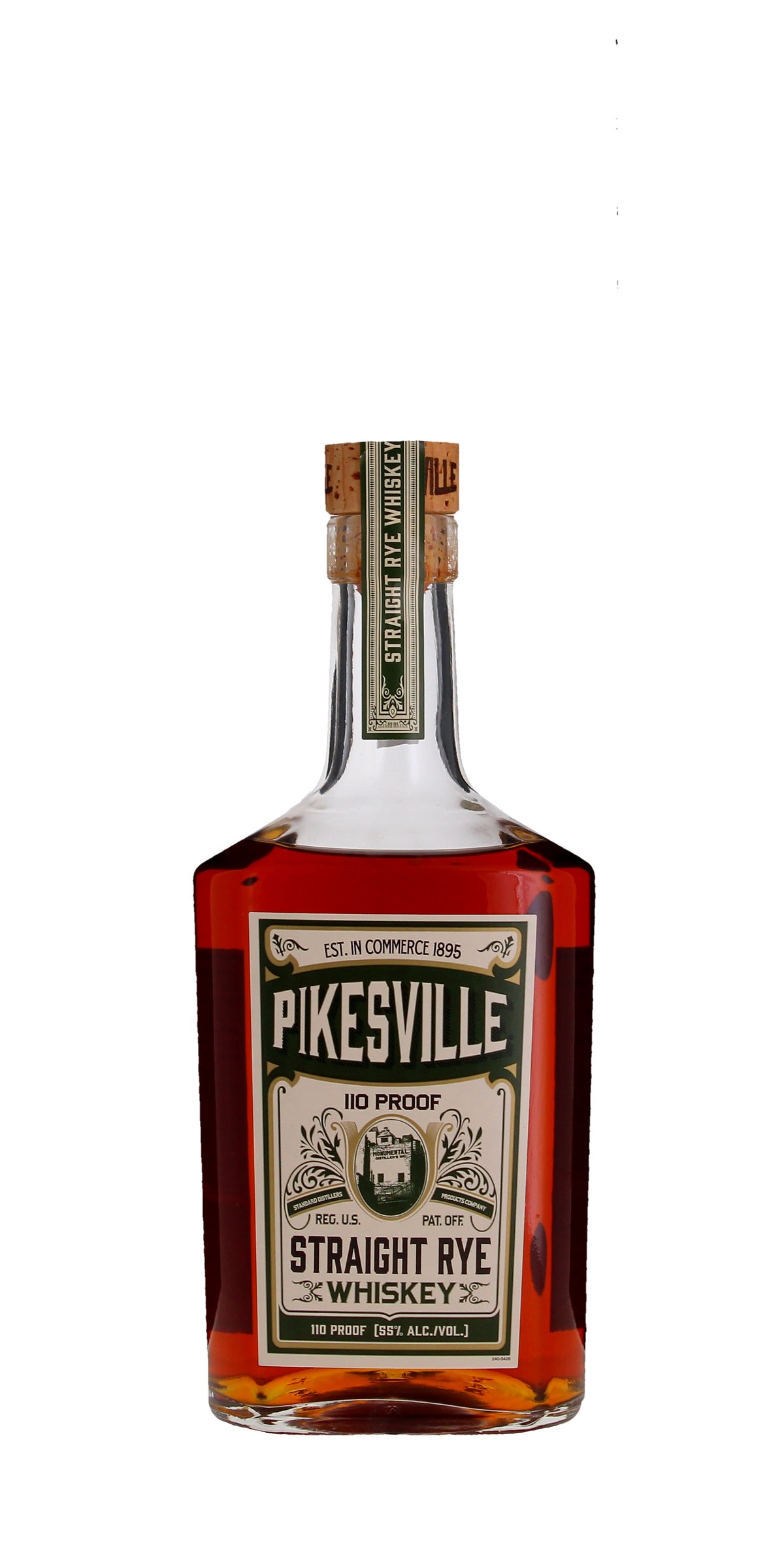 Pikesville Straight Rye Whiskey 110 Proof 700ml 55%