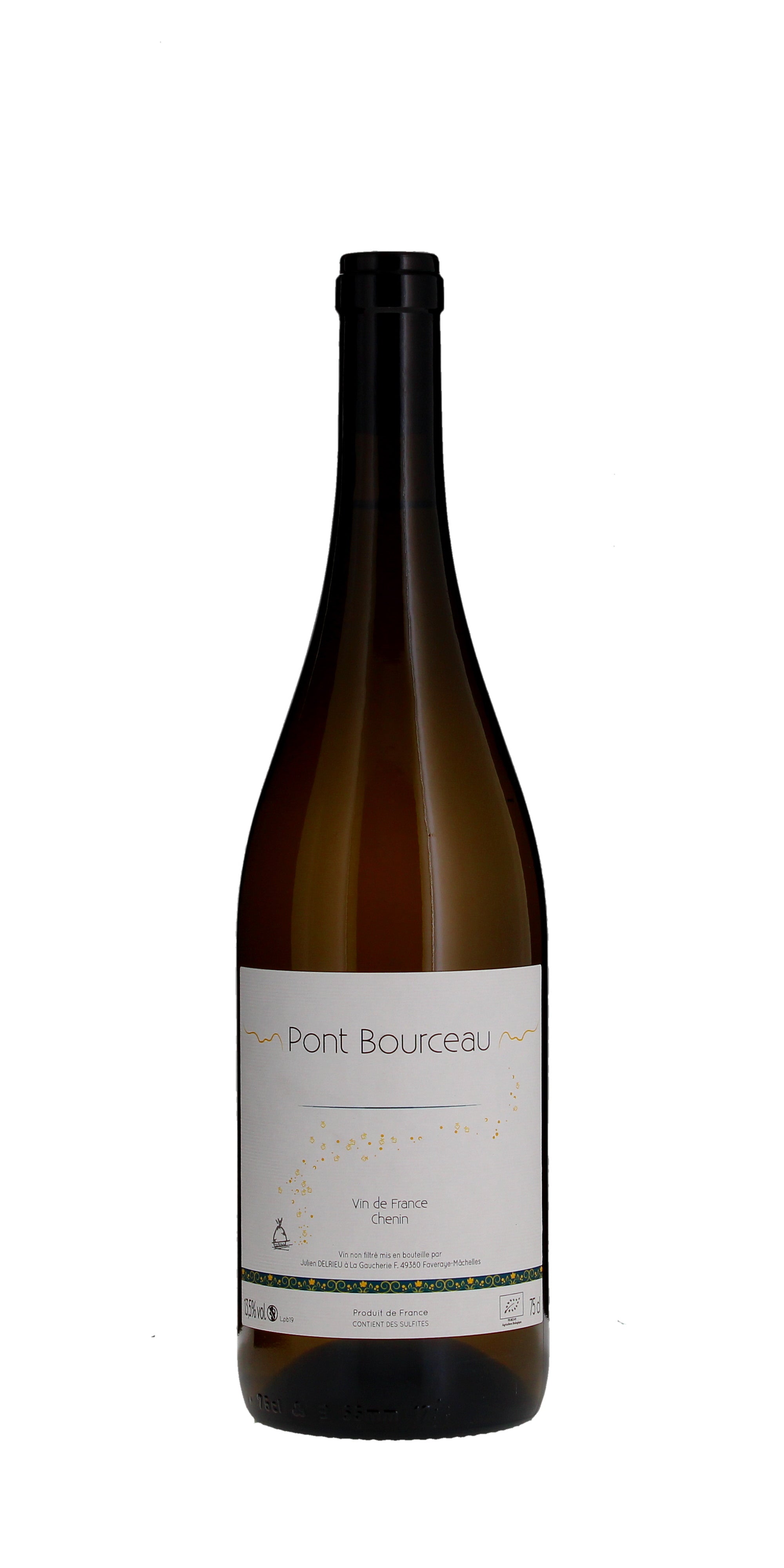 Pont Bourceau Vin de France, Chenin Blanc 2018