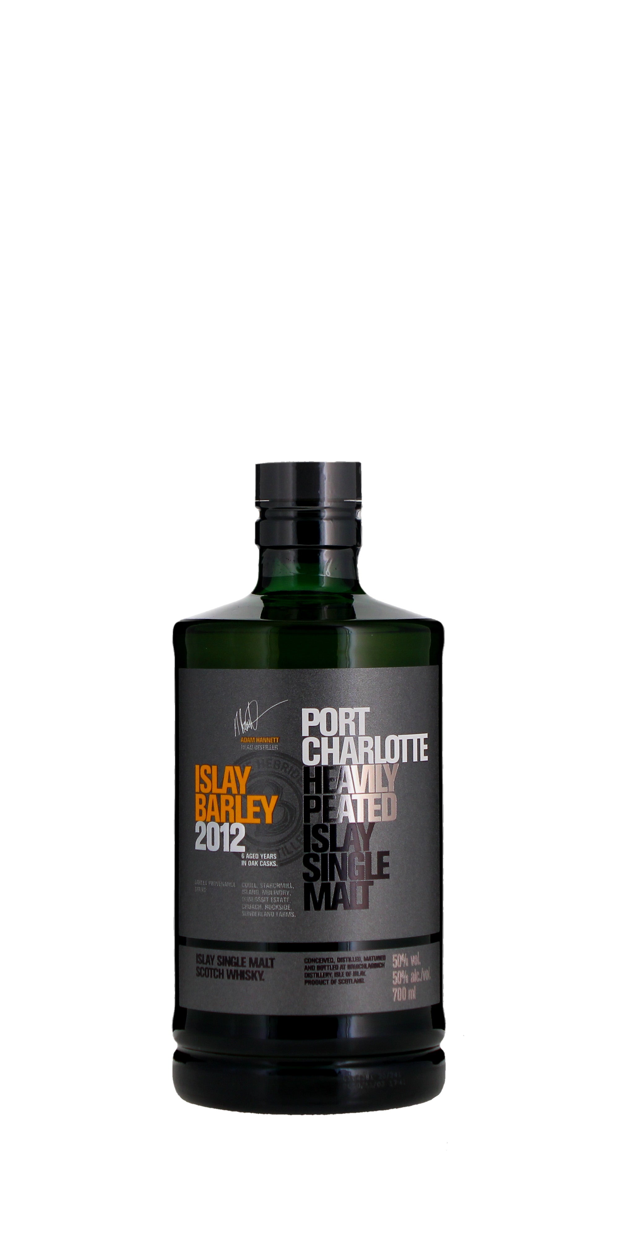 Port Charlotte Islay Barley, 6yr 2012