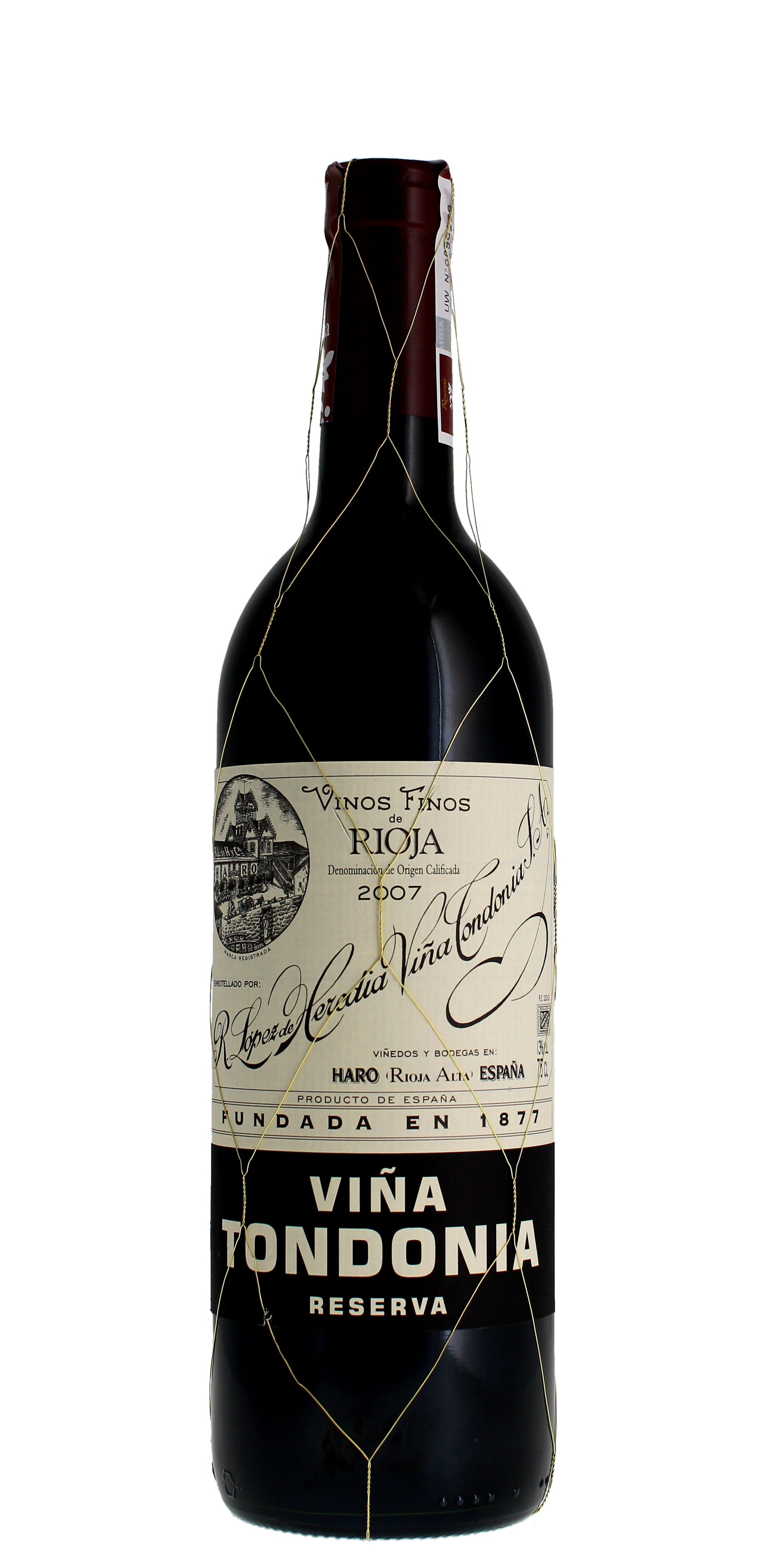 R. Lopez de Heredia Vina Tondonia Reserva, Rioja 2008
