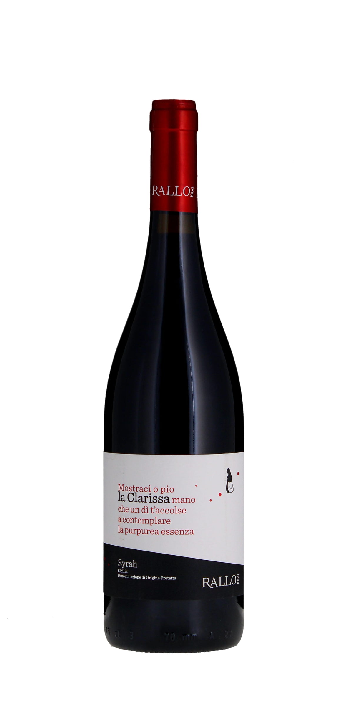 Rallo, la Clarissa, Syrah, Sicily DOP 2019