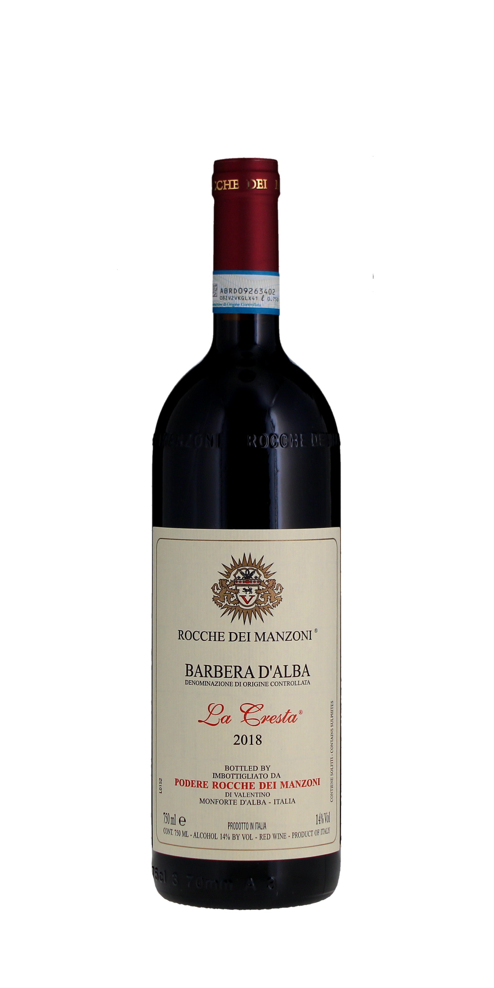 Podere Rocche dei Manzoni La Cresta Barbera d'Alba, Piedmont, 2020