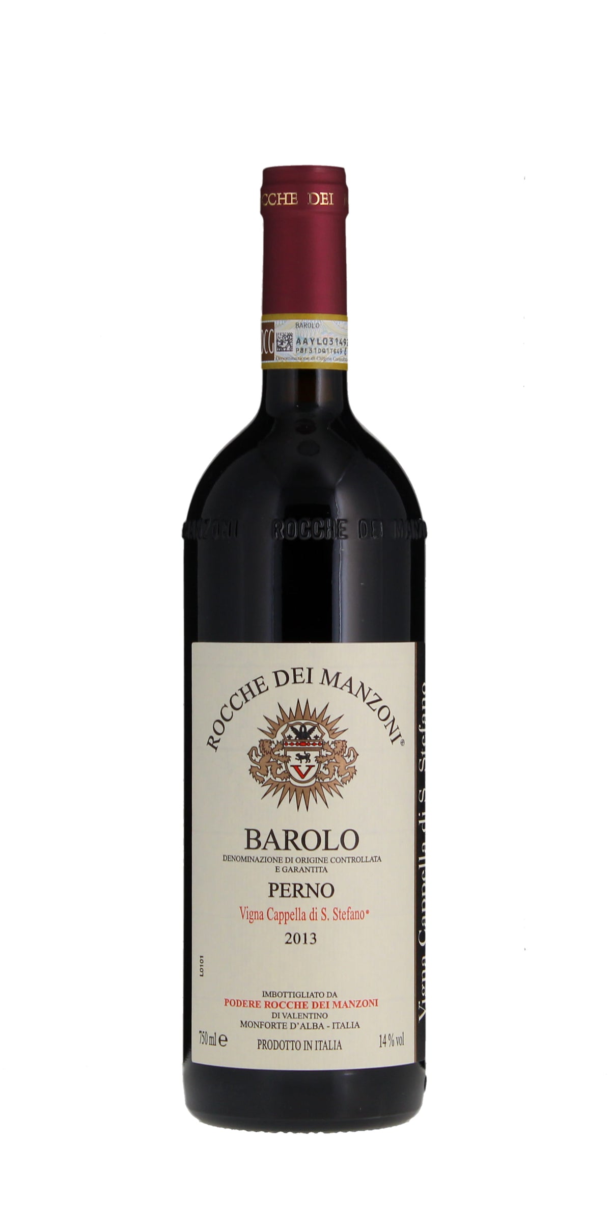 Rocche dei Manzoni, Barolo Perno, Vigna Capella di Santo Stefano, 2013