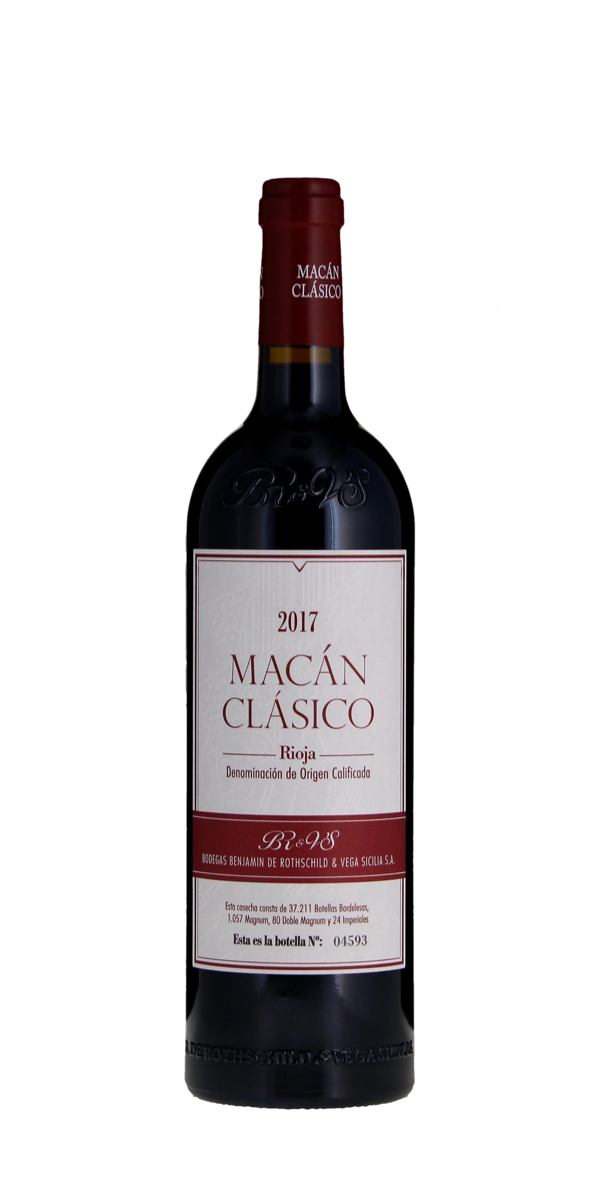 Rothschild & Vega Sicilia, Macan Classico, Rioja, 2017