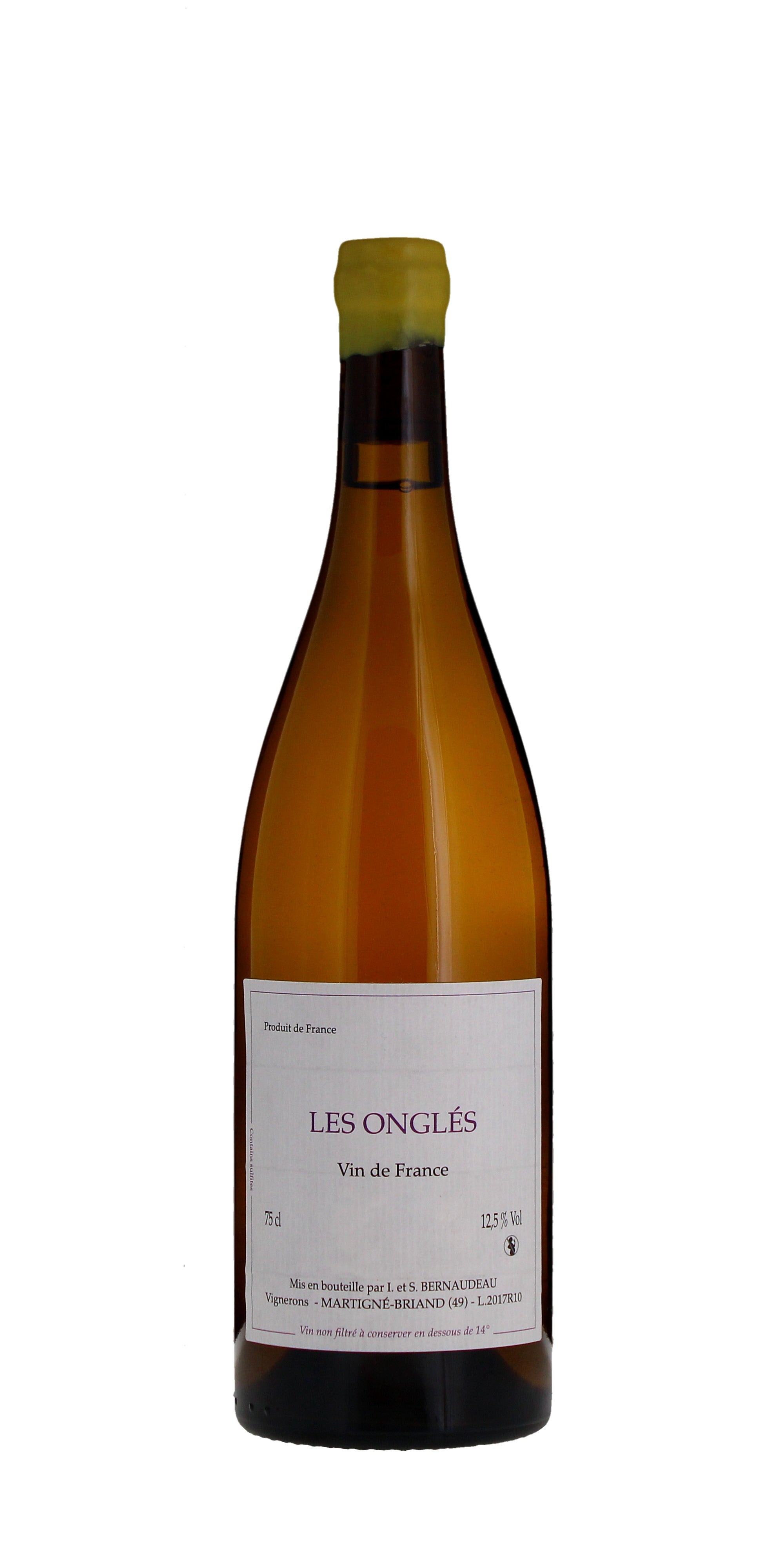 Stephane Bernaudeau Les Ongles, Loire, Vin de France 2018, 75cl