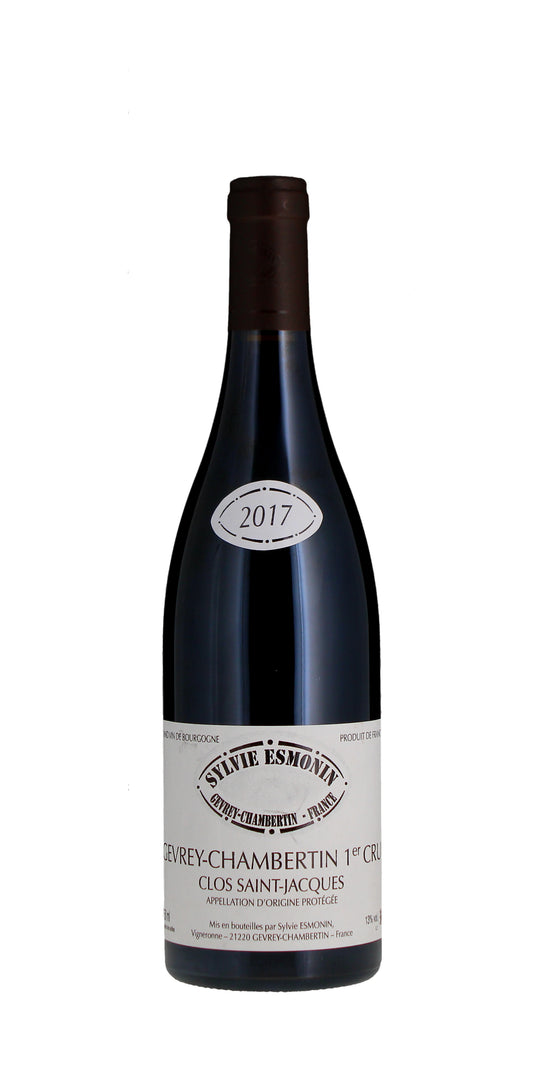 Sylvie Esmonin Gevrey Chambertin Clos St Jacques Premier Cru, Burgundy, France 2017