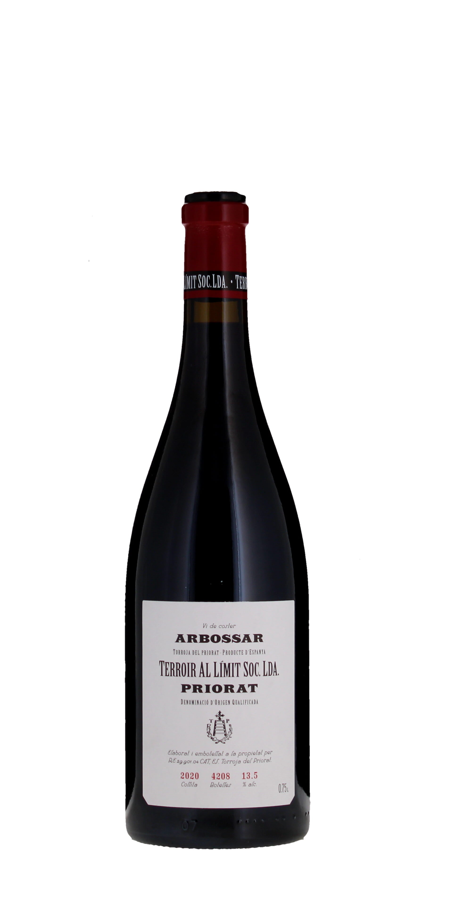 Terroir Al Limit Soc. Lda. l'Arbossar, Priorat DOCa, 2021