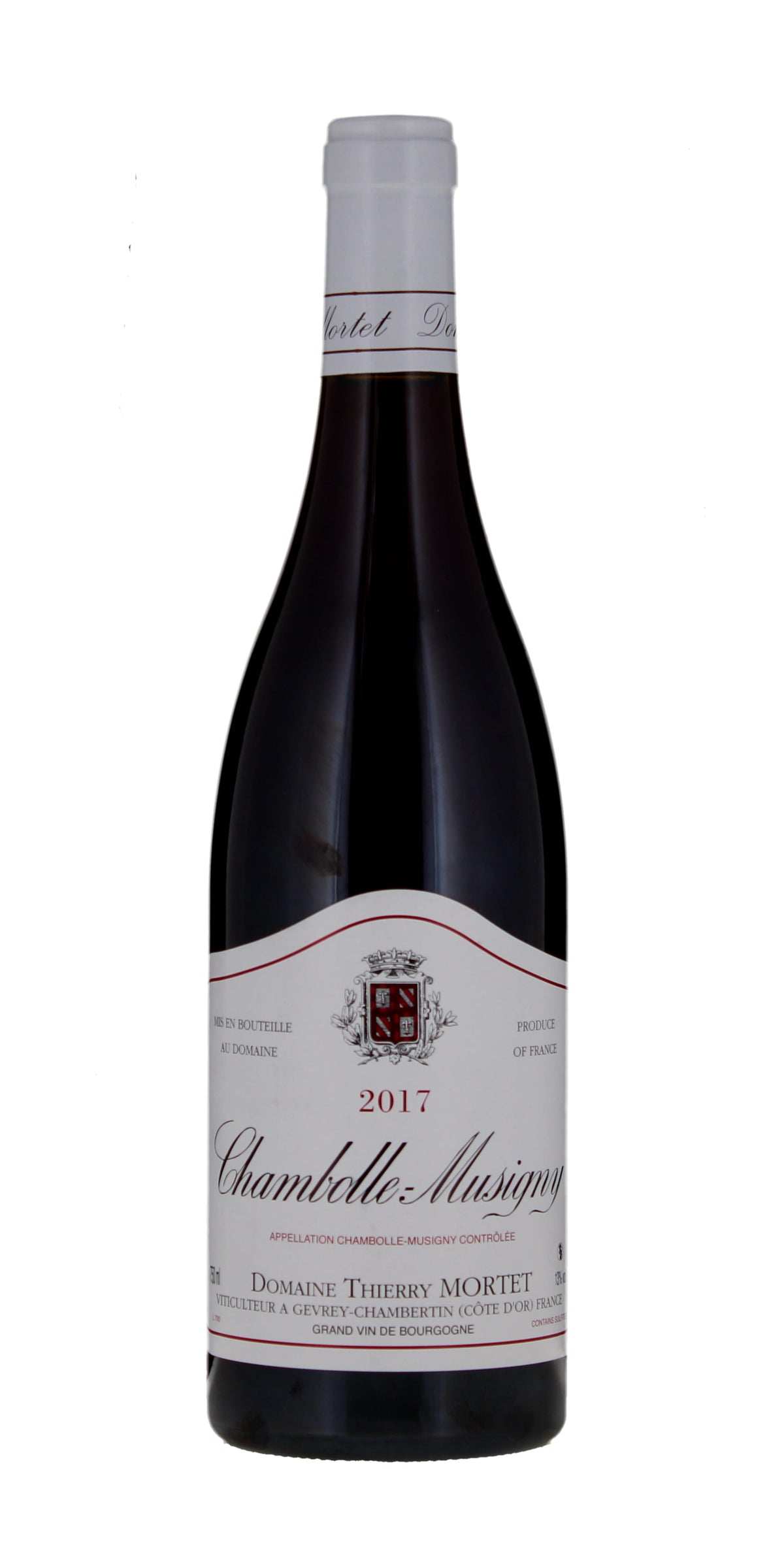Thierry Mortet Chambolle Musigny, 2017