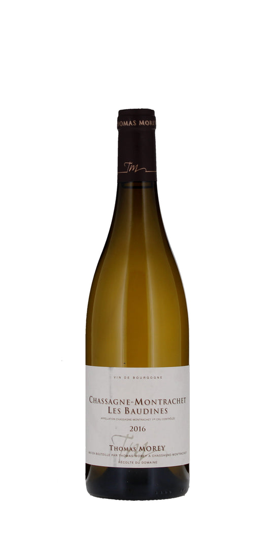Thomas Morey, Chassagne Montrachet 1er Cru Les Baudines, 2016