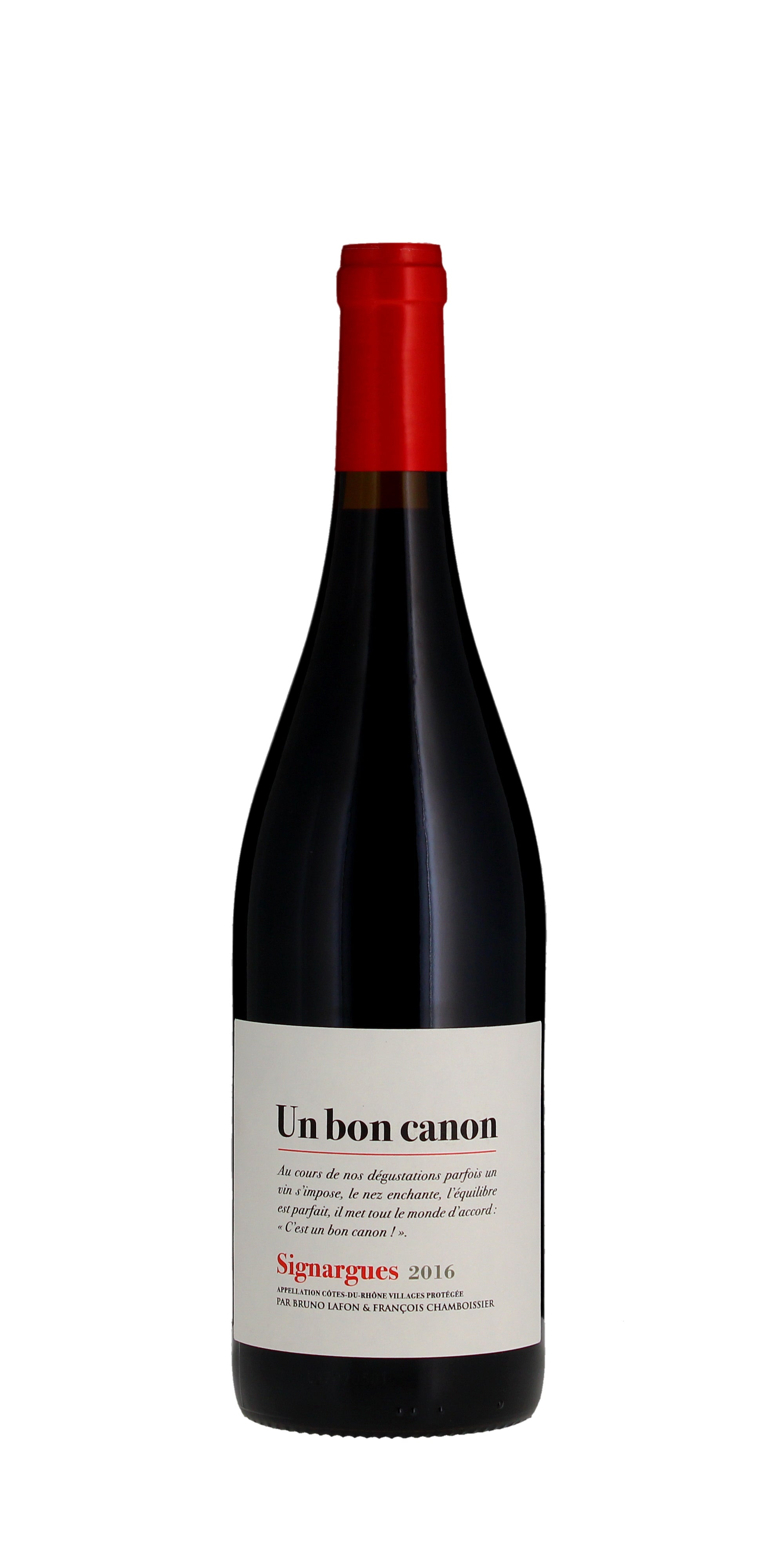 Un Bon Canon, Cotes du Rhone Villages, Signargues, 2016