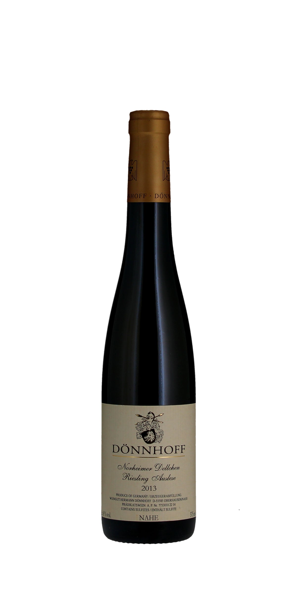 Weingut Donnhoff Norheimer Dellchen Riesling Auslese Goldkapsel, Nahe 2013 37.5cl