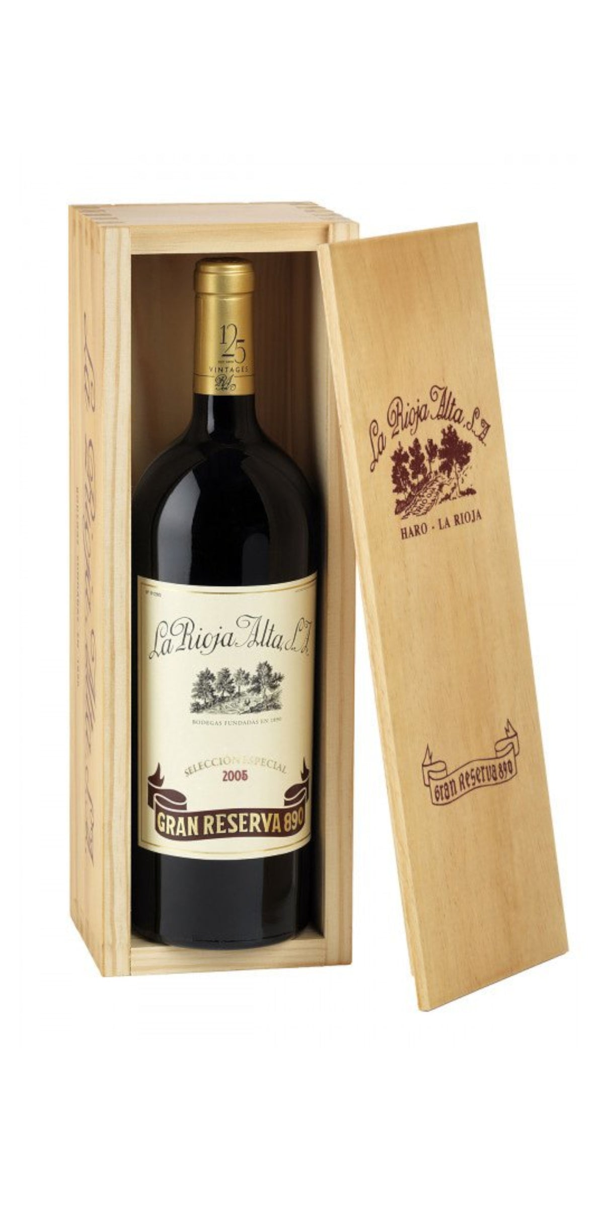 La Rioja Alta, Gran Reserva 890, 2005, 150cl Wooden Case