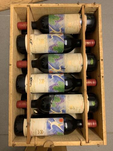 Chateau Mouton Rothschild, Premier grand cru classe, Pauillac, Bordeaux 1982