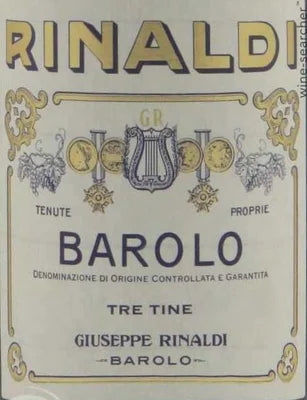 Giuseppe Rinaldi 'Tre Tine', Barolo DOCG, Italy 2018 3x75cl IN-BOND